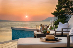 Luxury Seafront Villa Brela Pride with private heated pool at the beach in Brela - Baska Voda